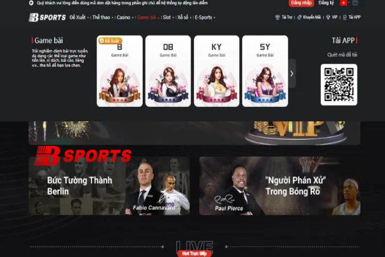 4 sảnh game bài tuyệt vời từ Bty6151