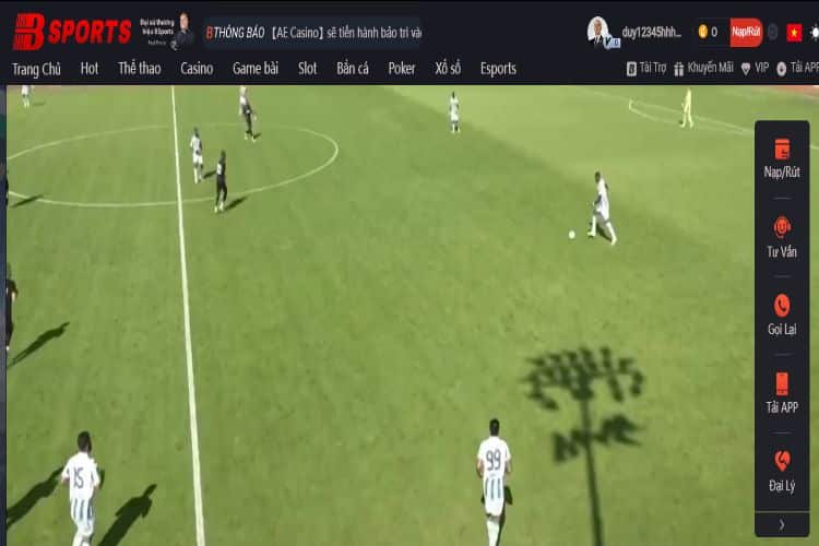 Bsport còn trực tiếp các trận cỏ ngay trên trang chủ